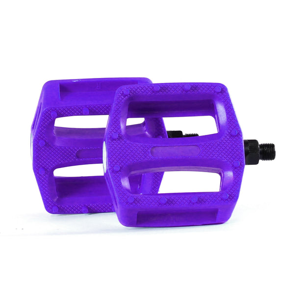 purple bicycle pedals Assault Pedals 1/2"