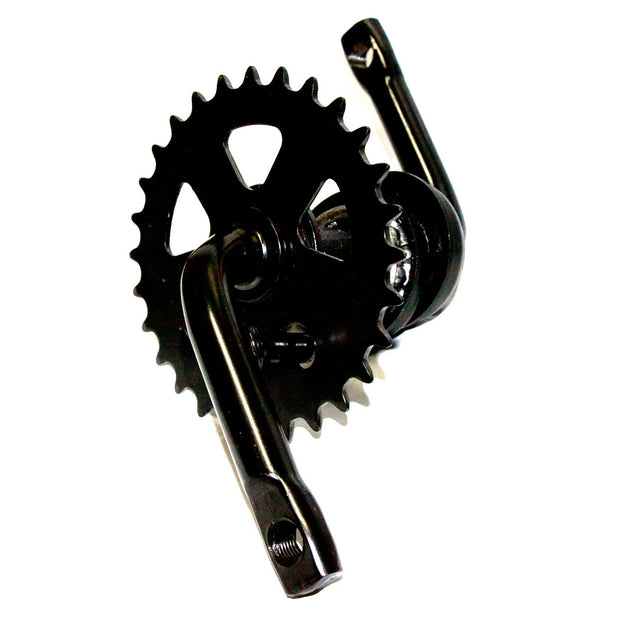 Black One Piece Crankset